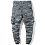 Pantalon cargo camouflage gris homme