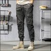 Pantalon cargo gris anthracite