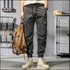 Pantalon cargo gris anthracite