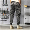 Pantalon cargo gris foncé