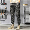 Pantalon cargo gris pierre