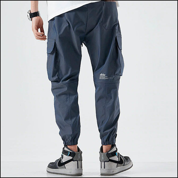 Pantalon cargo homme gris foncé