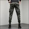 Pantalon cargo imprimé camouflage homme