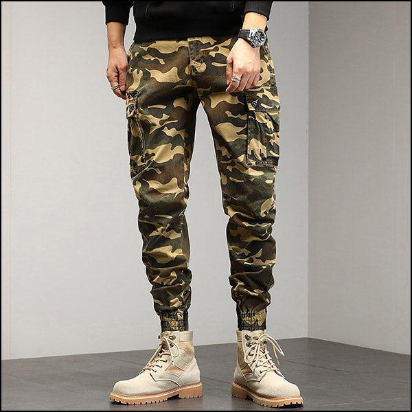 Pantalon cargo militaire homme