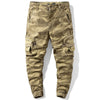 Pantalon cargo motif camouflage homme