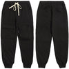 Pantalon cargo noir ample