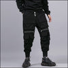 Pantalon cargo noir coton homme