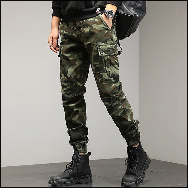Pantalon cargo style militaire