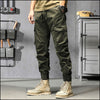 Pantalon cargo vert kaki homme