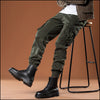 Pantalon militaire vert kaki homme