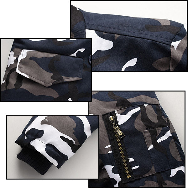 Parka camouflage homme