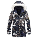 Parka camouflage homme