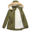 Parka militaire femme