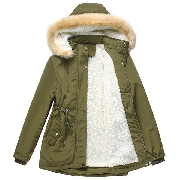 Parka militaire femme