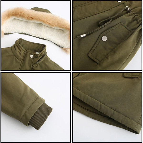 Parka militaire femme