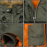 Parka militaire homme grand froid
