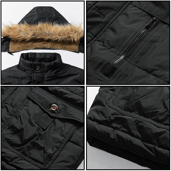 Parka style militaire homme