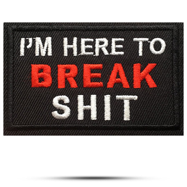 Patch militaire drôle