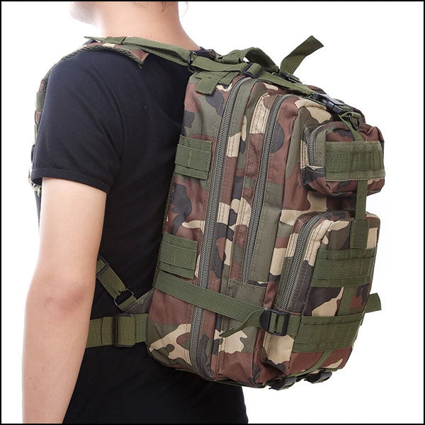 Sac à dos militaire camouflage