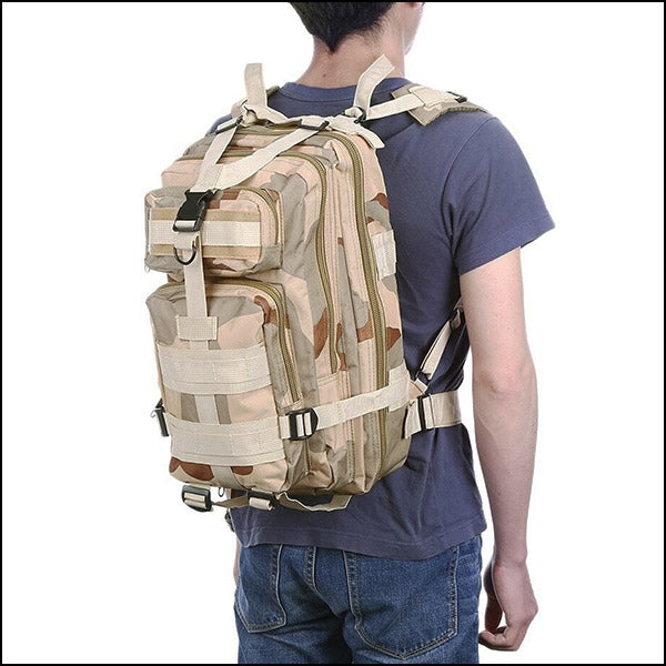 Sac à dos militaire sable