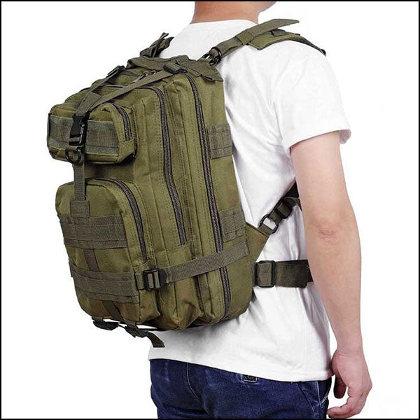 Sac à dos militaire vert