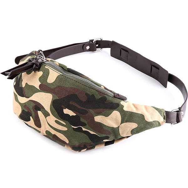 Sac banane femme tissu