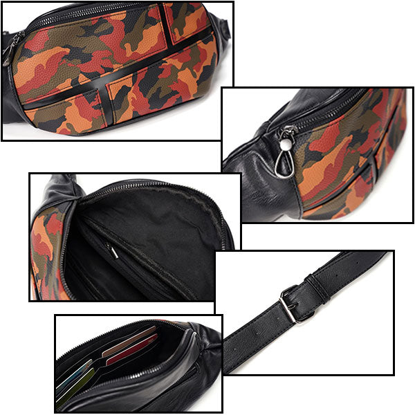 Sacoche banane camouflage