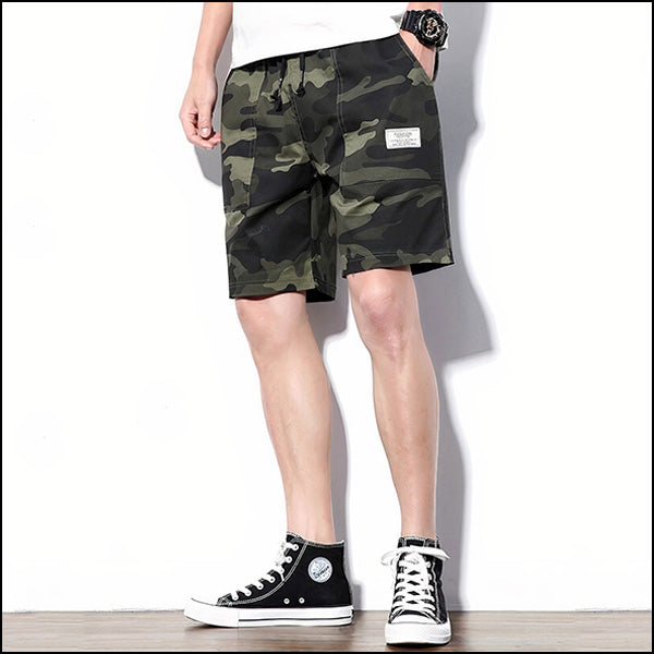 Short camouflage armée