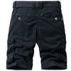 Short cargo noir homme