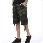 Short homme style militaire