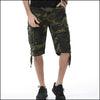 Short homme style militaire