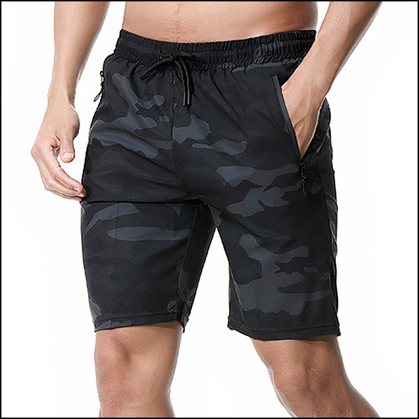 Short jogging homme noir