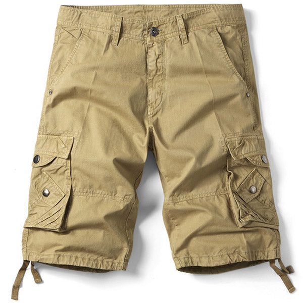 Short militaire kaki