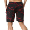 Short running homme rouge