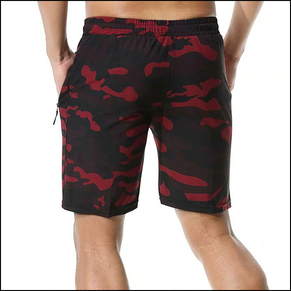 Short running homme rouge