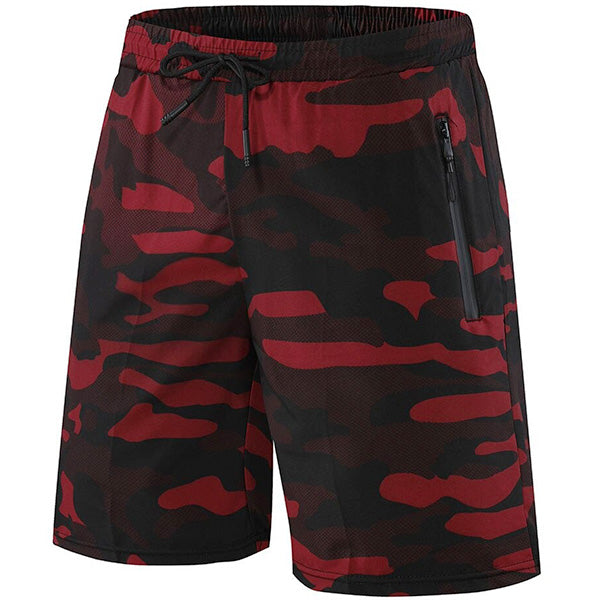 Short running homme rouge