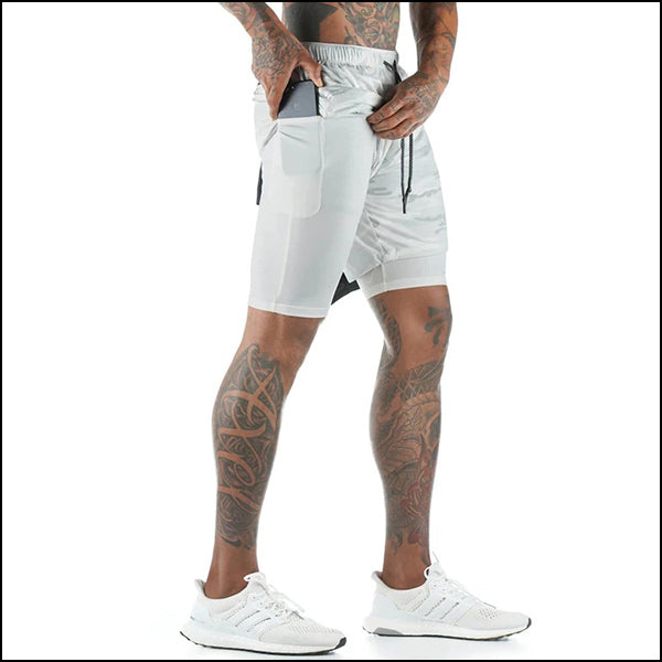 Short sport militaire homme