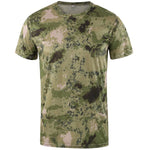 T-shirt camouflage multicolore