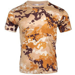 T-shirt camouflage orange