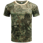 T-shirt imprimé camouflage