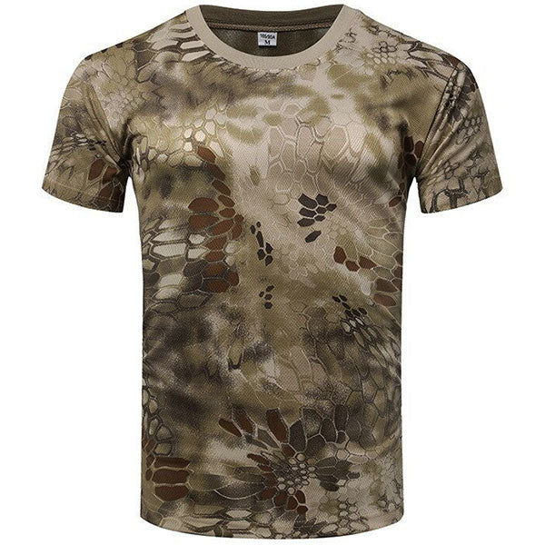 T-shirt de camouflage