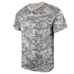 T-shirt homme camouflage gris