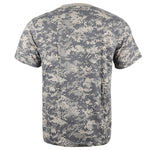 T-shirt homme camouflage gris