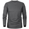 T-shirt militaire gris manche longue homme